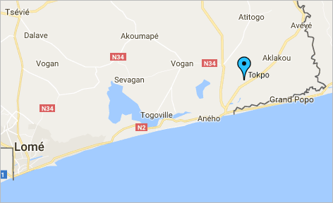 Ebbas Hälsocenter i Tokpo, Togo